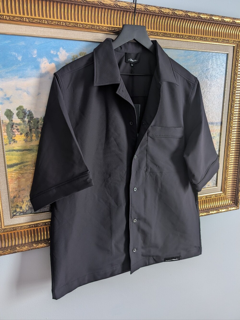 NWT 3.1 Phillip Lim Kickin It Short-Sleeve Overshirt